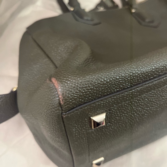 Henri Bendel Olive Green Satchel - Picture 7 of 9